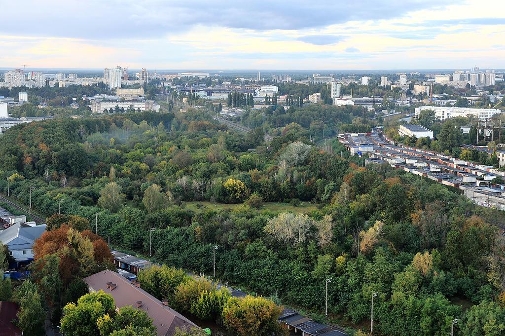 Apartament The Sky Loft Kijów Zewnętrze zdjęcie