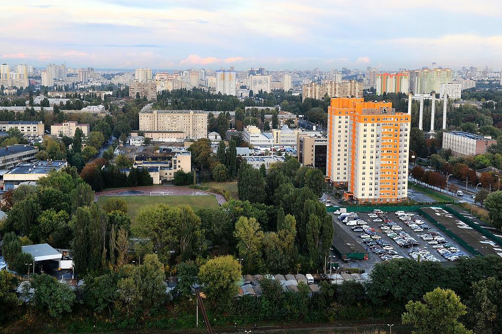 Apartament The Sky Loft Kijów Zewnętrze zdjęcie